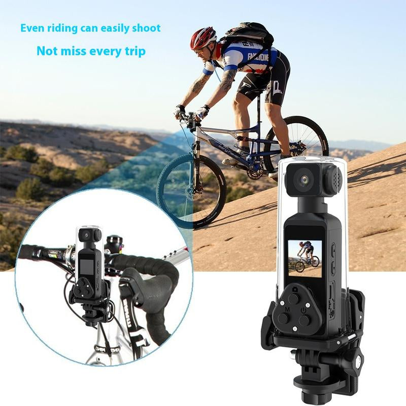 Sports Pocket Cameravideo Blog Camera, Portable Camera, Vlogging Camera, 5K Anti-Shake USB Rechargeable 270 Degree Rotatable Video Camera with 1.33 Inch CMOS, Anti-Shake Action Camera for Video & Video Blog