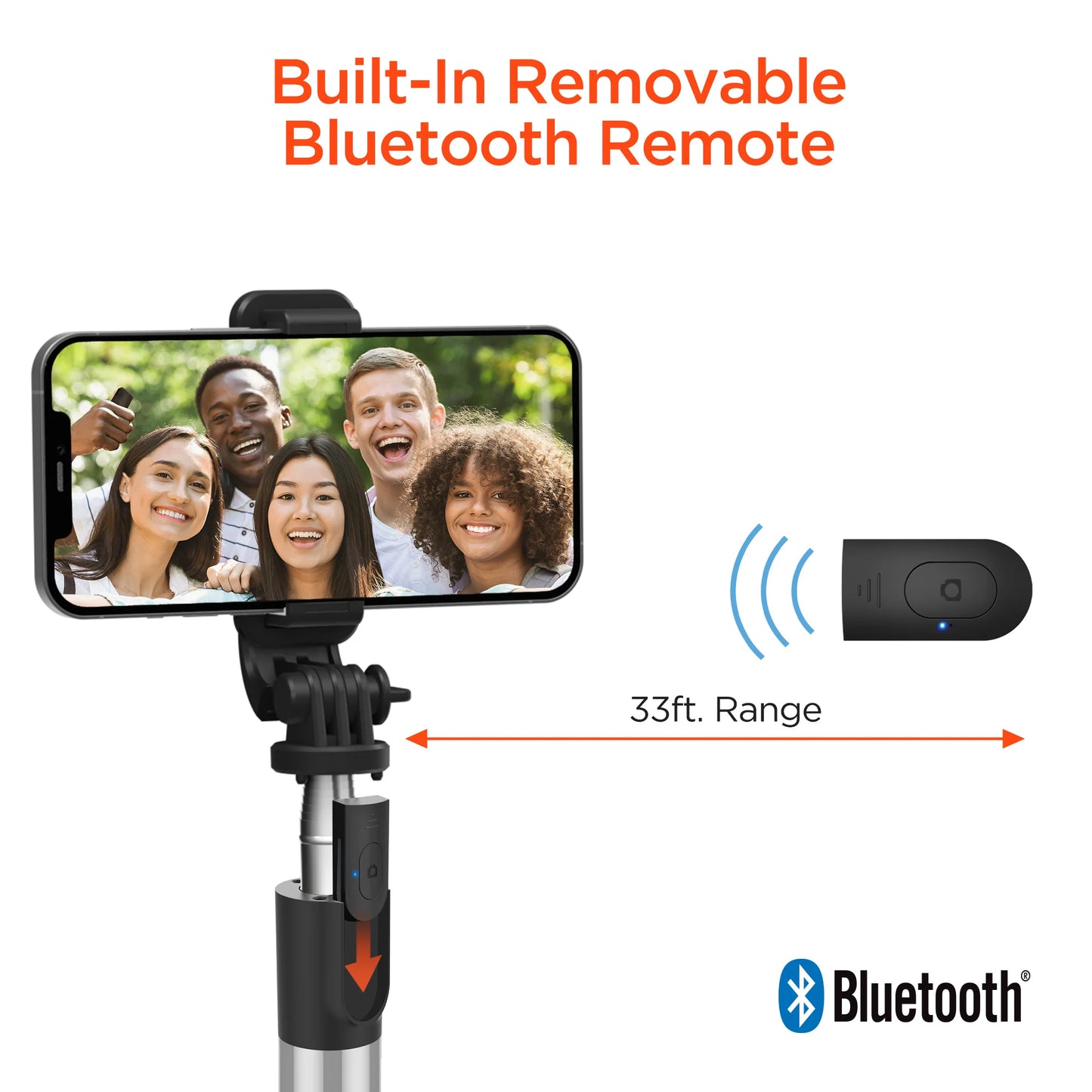 Hypergear Snapshot Wireless Selfie Stick + Tripod