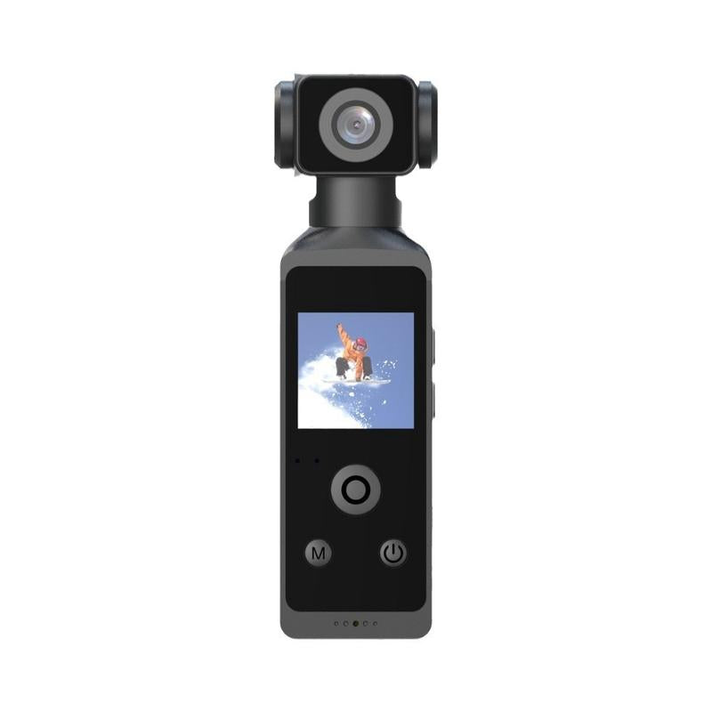 Sports Pocket Cameravideo Blog Camera, Portable Camera, Vlogging Camera, 5K Anti-Shake USB Rechargeable 270 Degree Rotatable Video Camera with 1.33 Inch CMOS, Anti-Shake Action Camera for Video & Video Blog